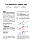 On the Parameterization of Catmull-Rom Curves