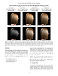 Dual Scattering Approximation for Fast Multiple Scattering in Hair