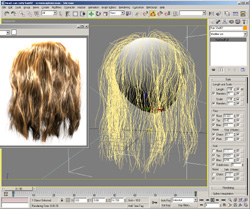 Hair plugin for 3dsmax